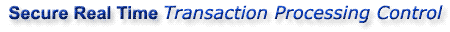 Secure real-TimeTransaction Processing Control - Anywhere You Do Business (SM)
